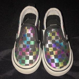 Vans multi color size 5c